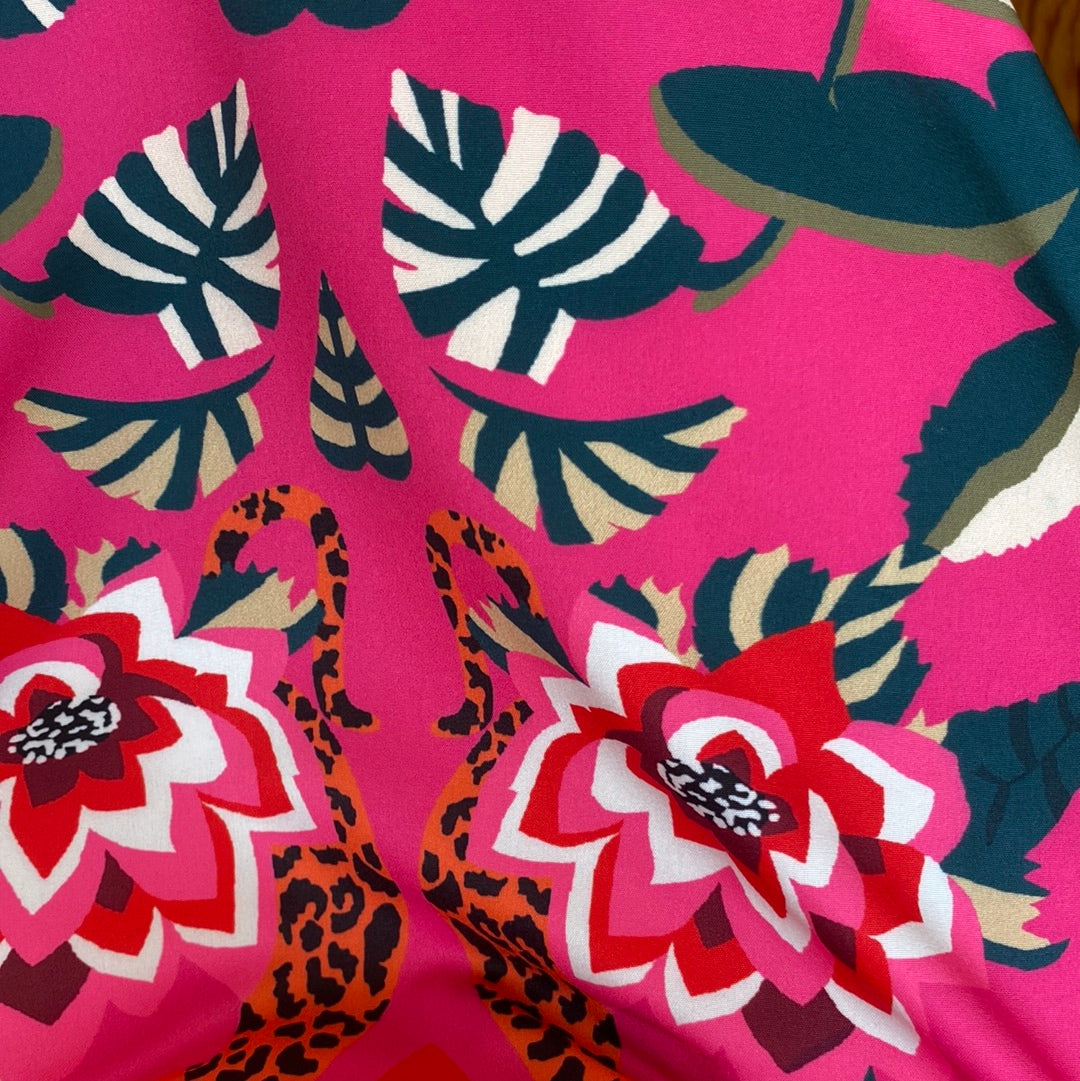 Falda fucsia