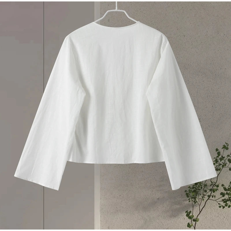 Camisa lino lazo