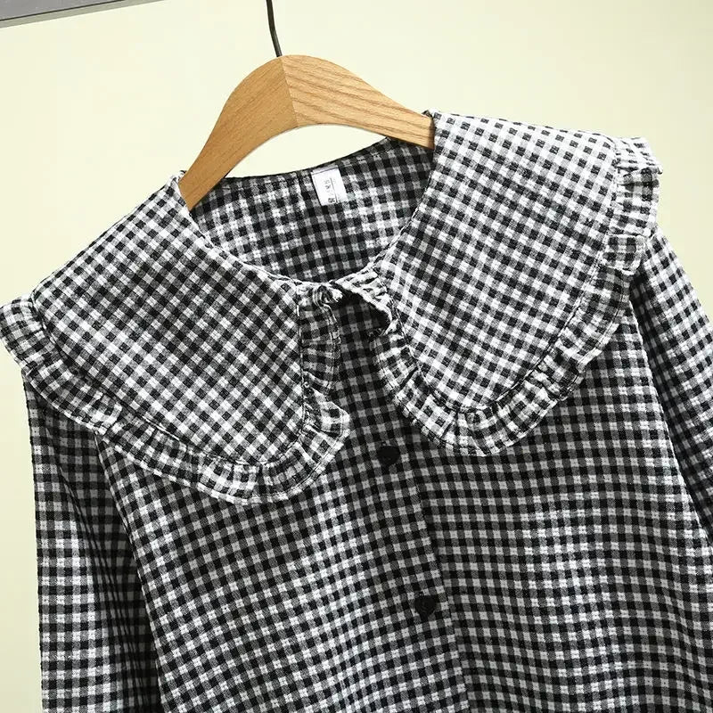 Blusa cuello redondo