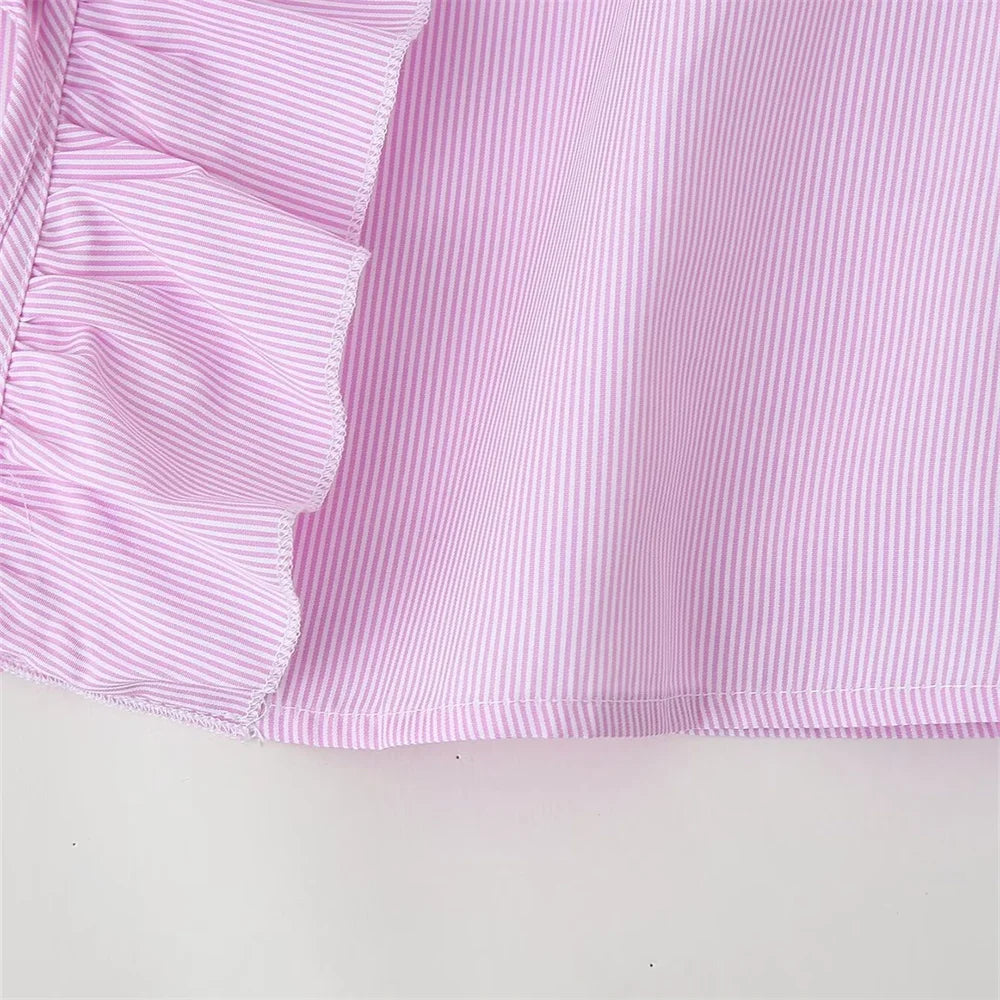 Blusa ruffle