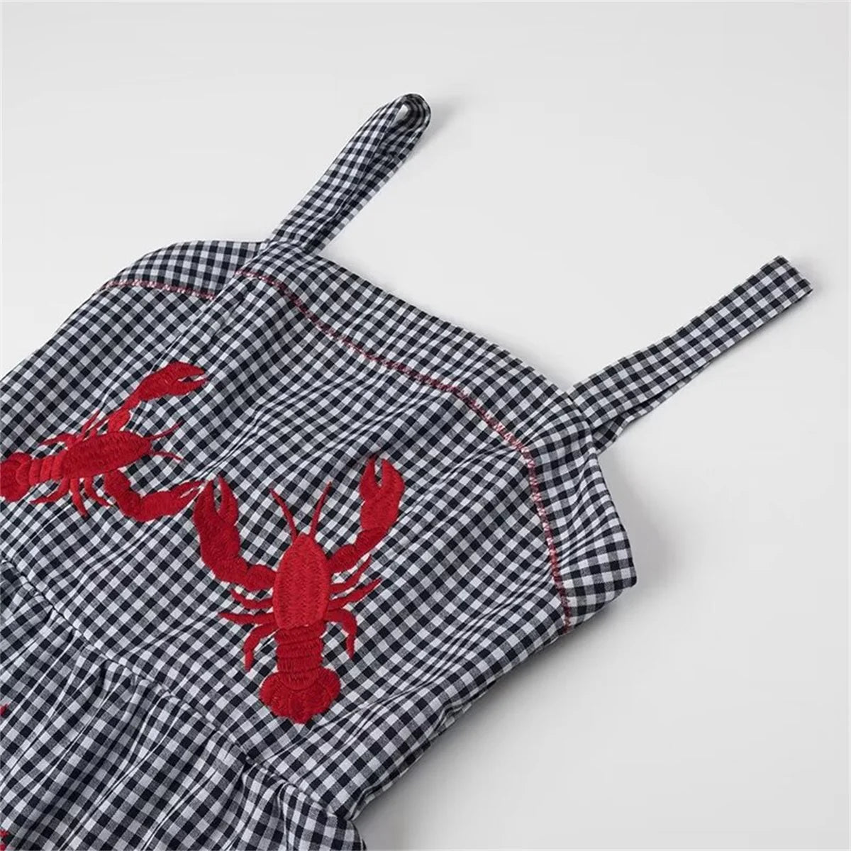 Vestido Vichy Lobster