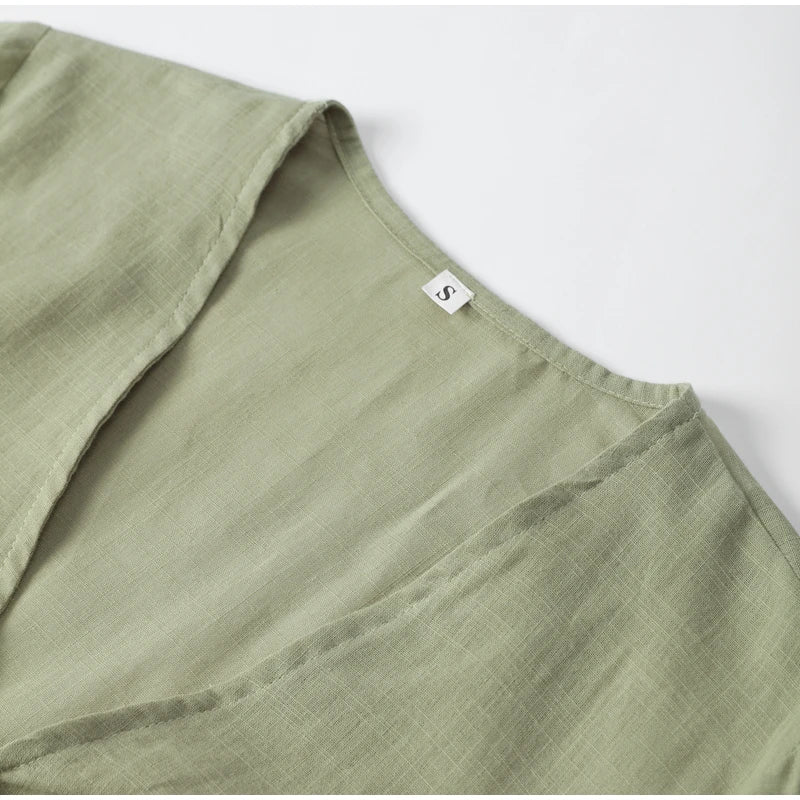 Camisa lino lazo