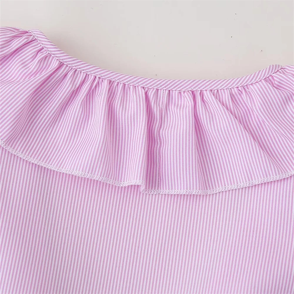 Blusa ruffle