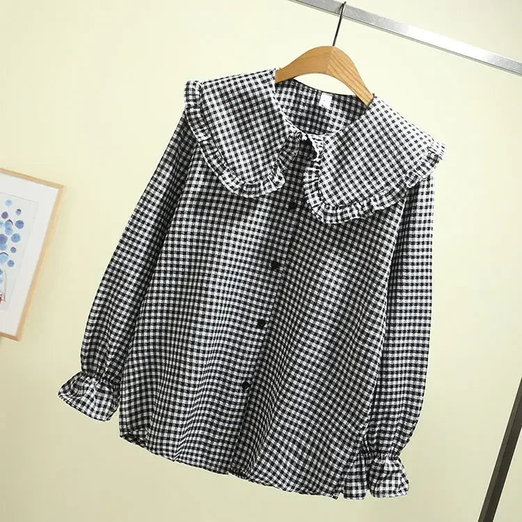 Blusa cuello redondo