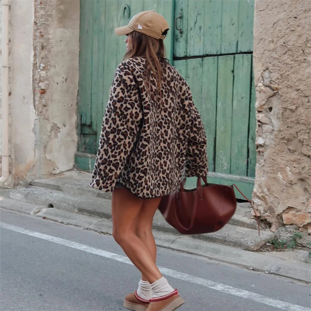 Chaqueta leopardo