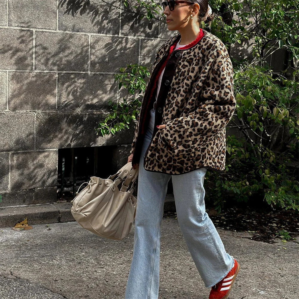 Chaqueta leopardo