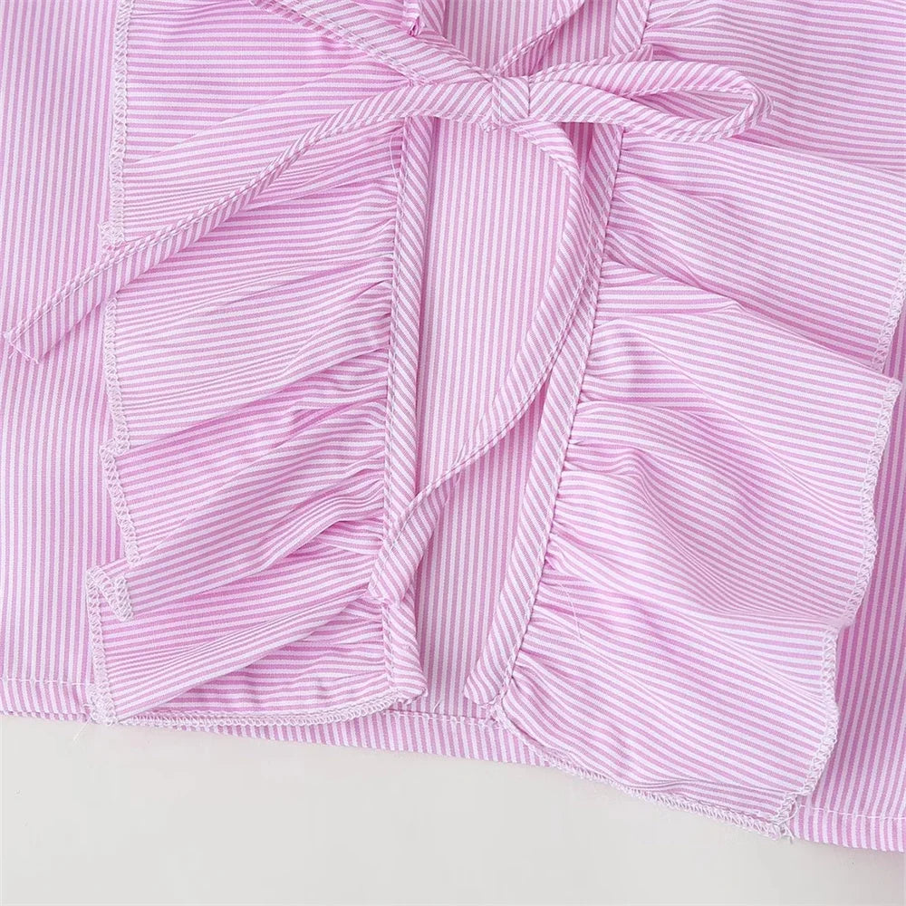 Blusa ruffle