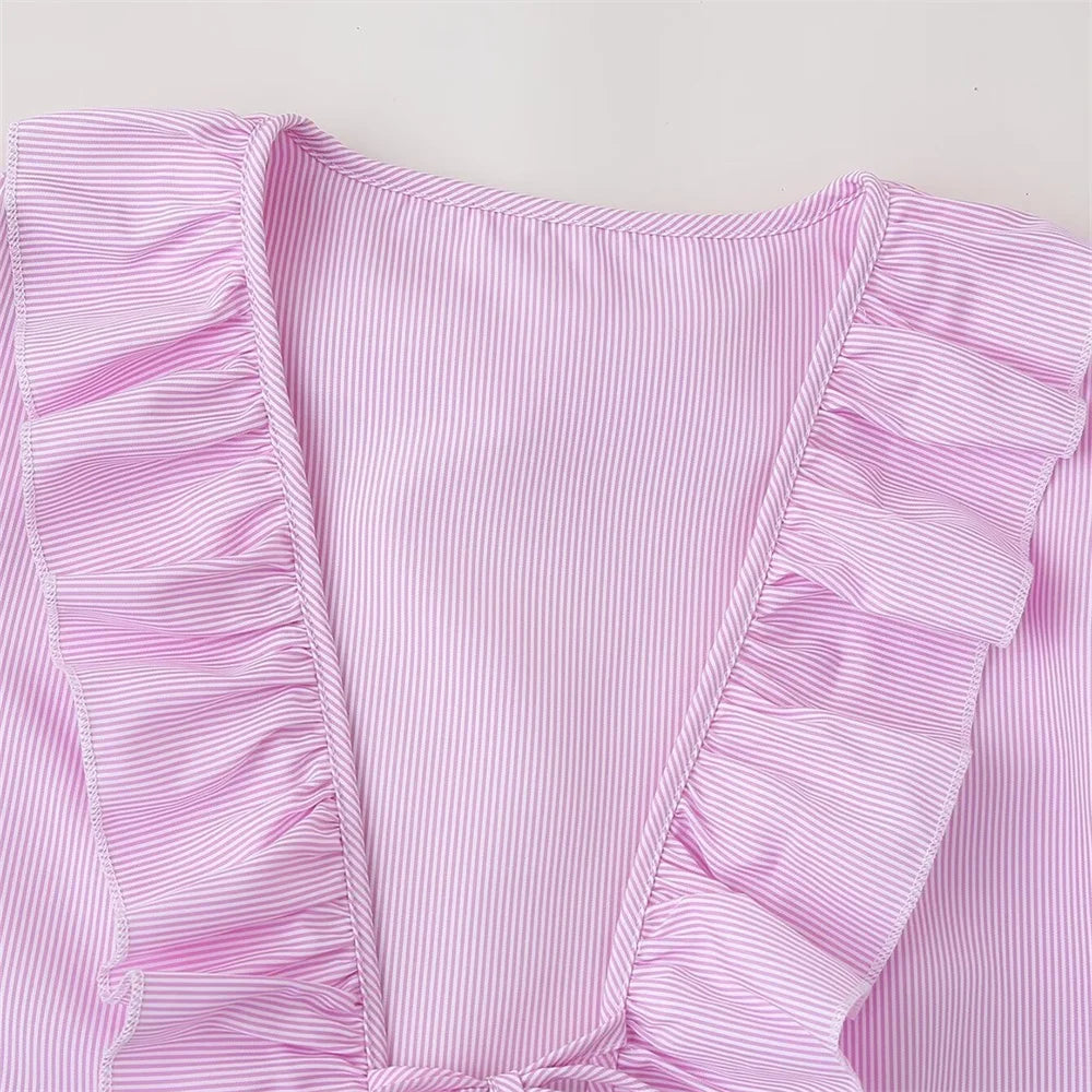 Blusa ruffle