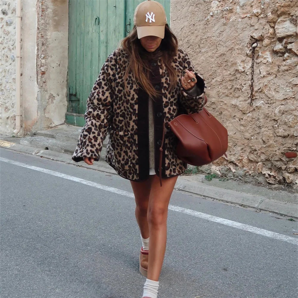 Chaqueta leopardo