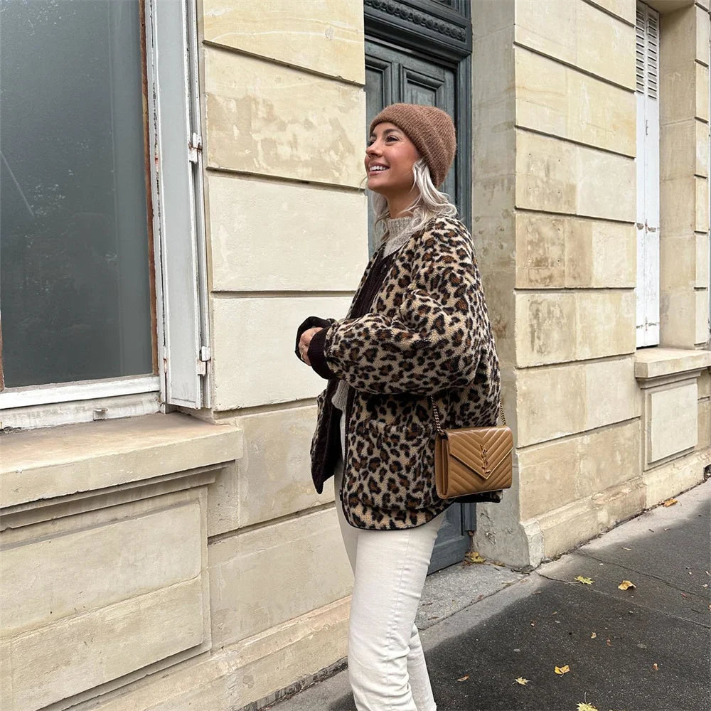 Chaqueta leopardo