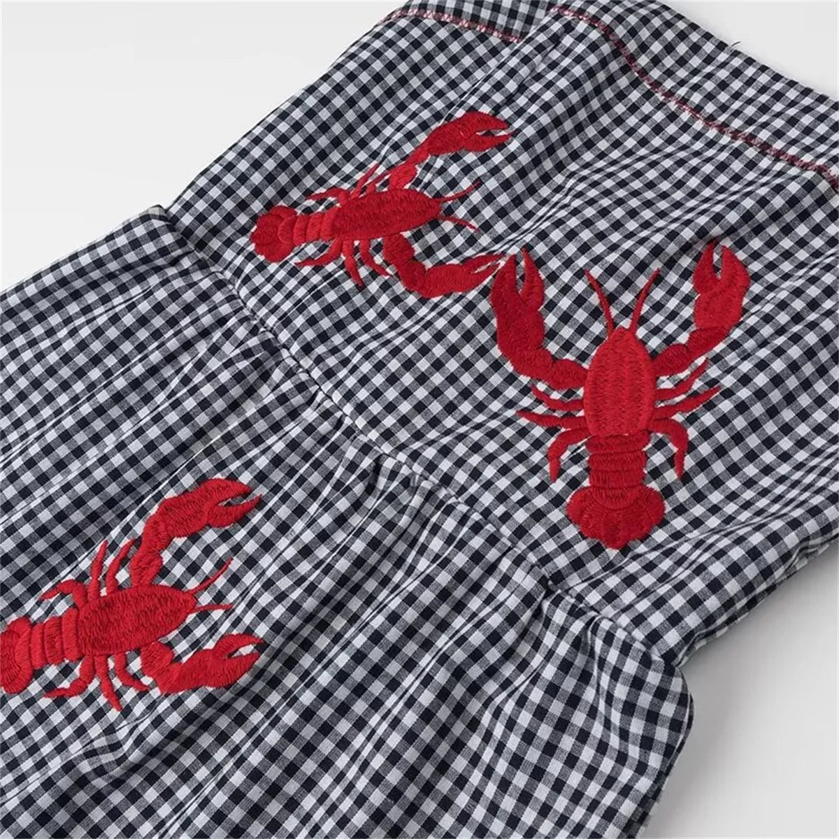 Vestido Vichy Lobster