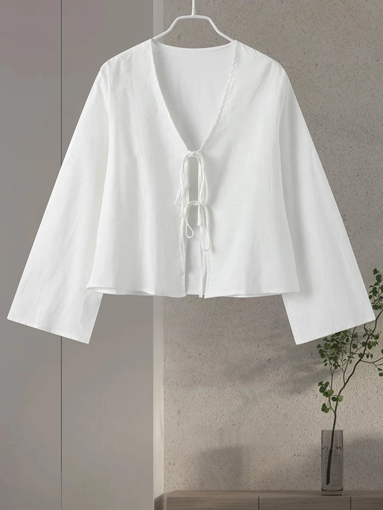 Camisa lino lazo