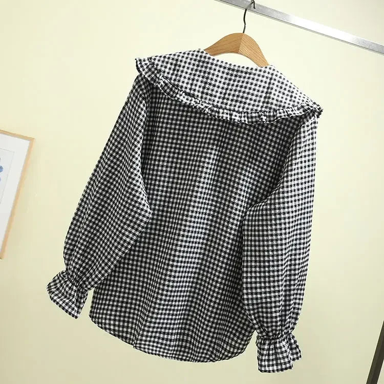 Blusa cuello redondo