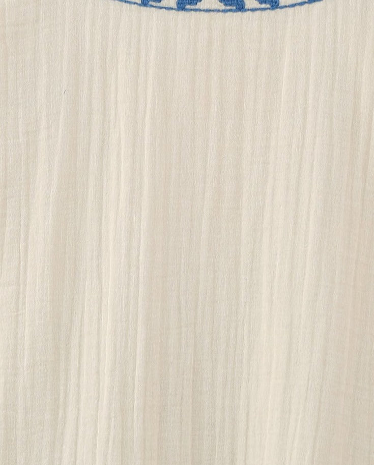 Chaleco Flores azules