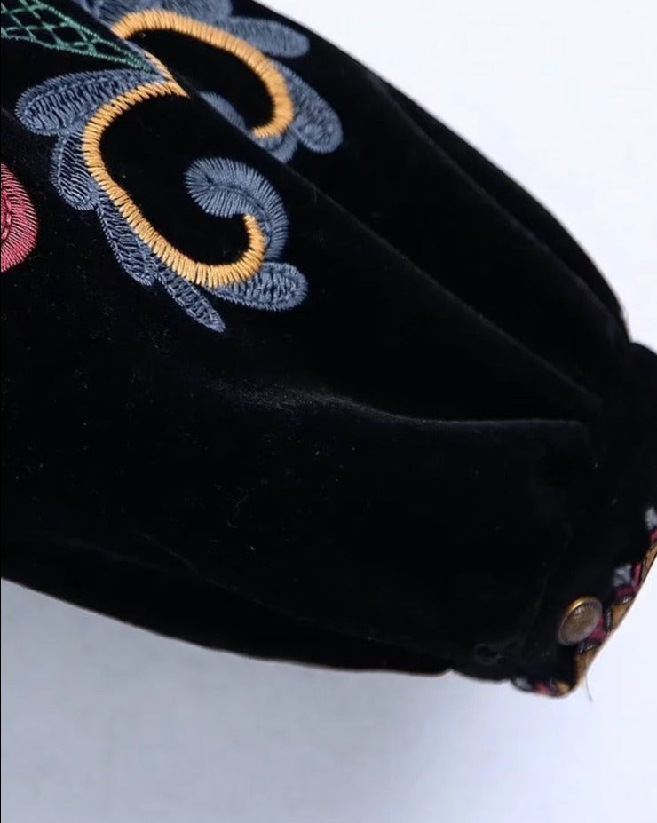 Chaqueta flores velvet