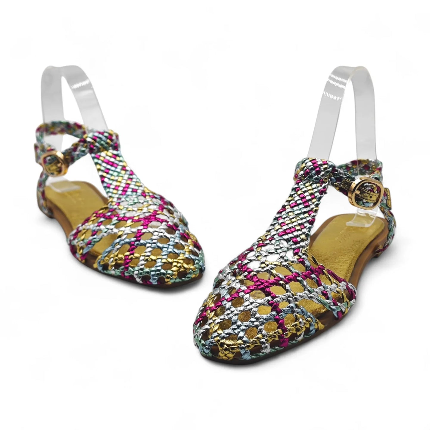 Sandalias tejidas