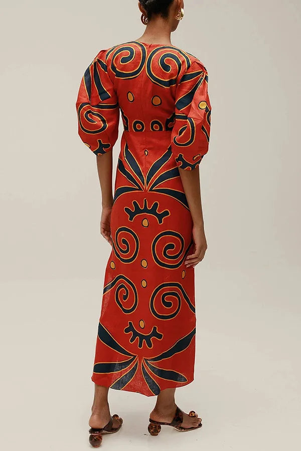 Vestido Martina rojo