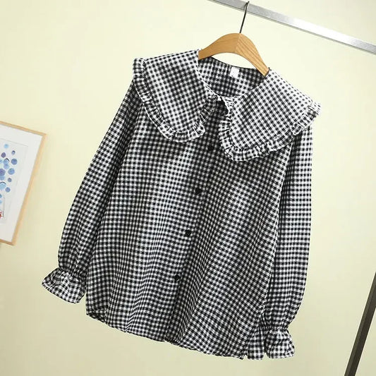 Blusa cuello redondo
