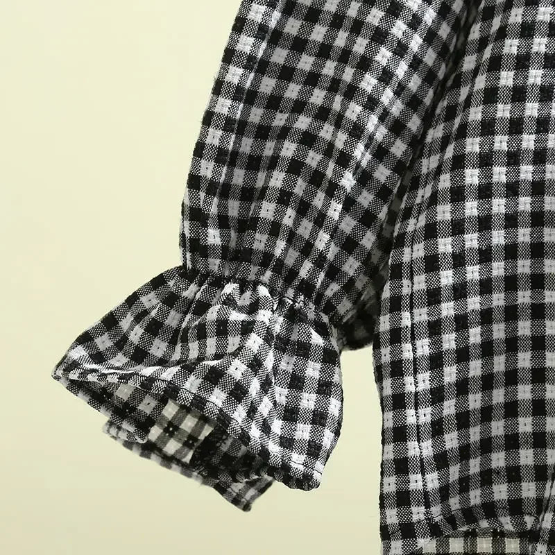 Blusa cuello redondo