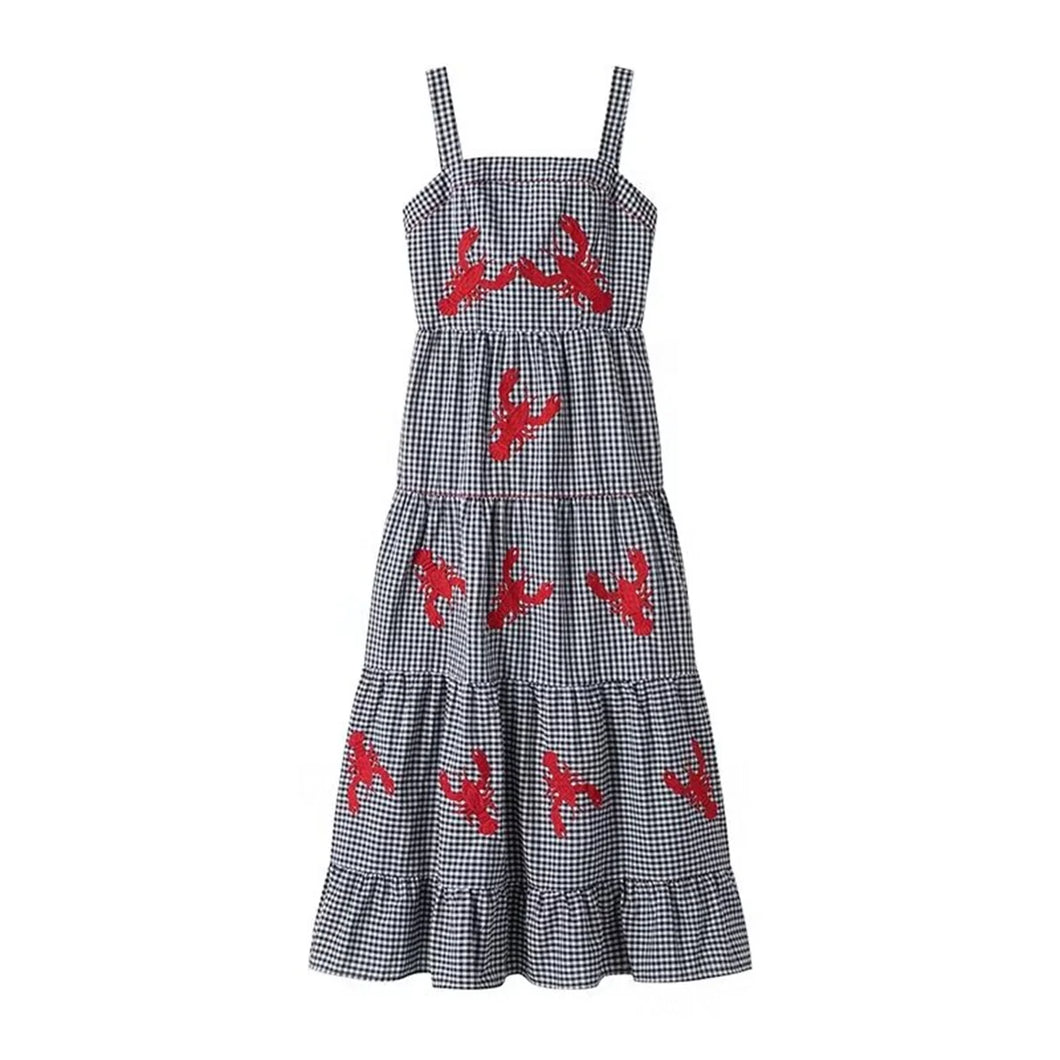 Vestido Vichy Lobster