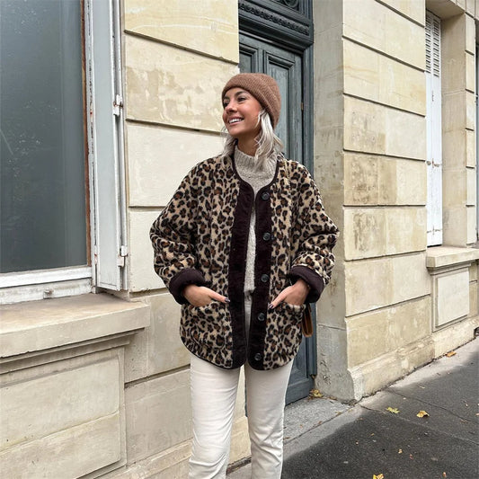 Chaqueta leopardo